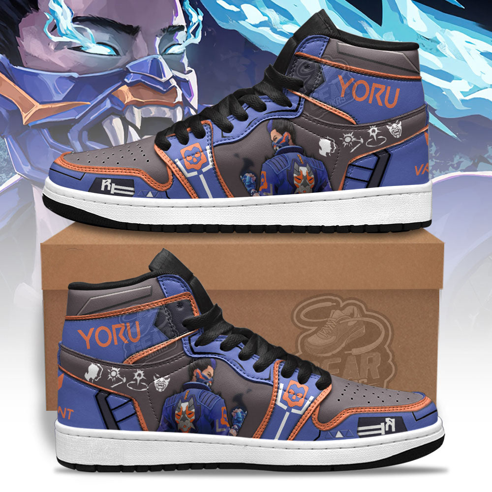 Yoru Valorant Agent Sneakers Custom For Gamer