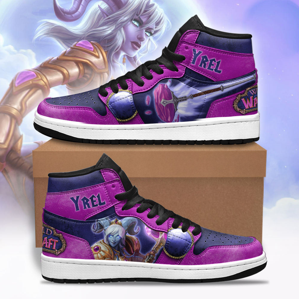 Yrel World of Warcraft Shoes Custom For Fans