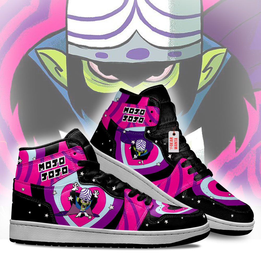 Mojo Jojo The Powerpuff Girls Shoes Custom Sneakers For Fans | Fandom Gift