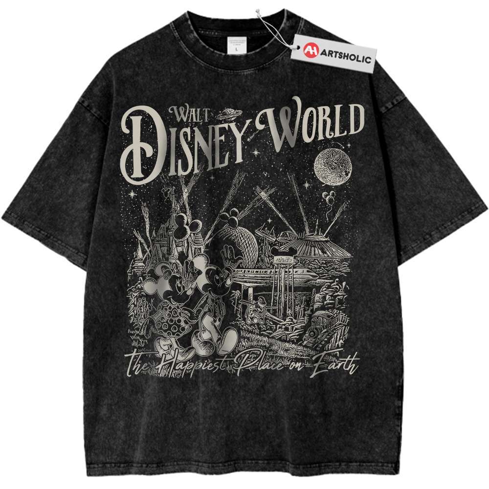 Minie and Mickey Mouse Shirt, Disney Shirt, Cartoon Shirt, Vintage T-Shirt Minie and Mickey Mouse Shirt, Disney Shirt, Cartoon Shirt, Vintage T-Shirt