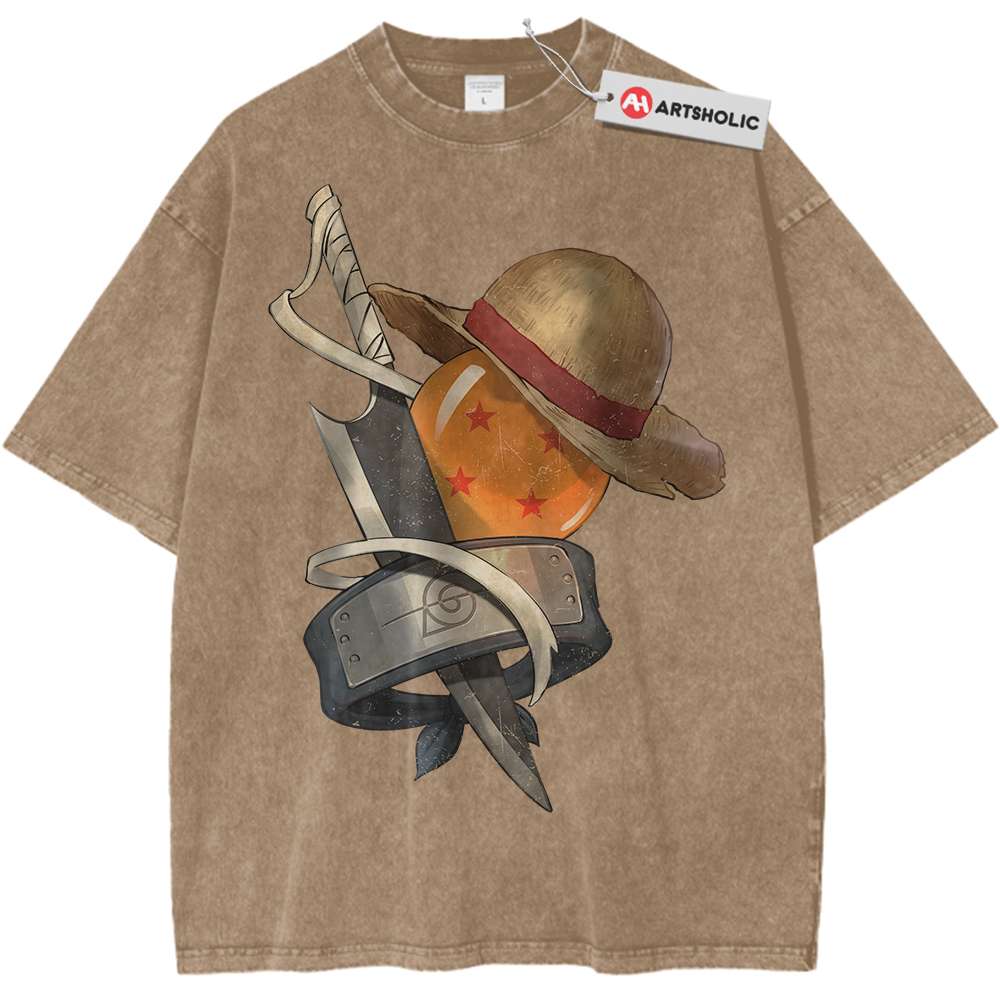 One Piece Shirt, Naruto Shirt, Dragon Ball Z Shirt, Bleach Shirt, Anime Shirt, Vintage T-Shirt One Piece Shirt, Naruto Shirt, Dragon Ball Z Shirt, Bleach Shirt, Anime Shirt, Vintage T-Shirt