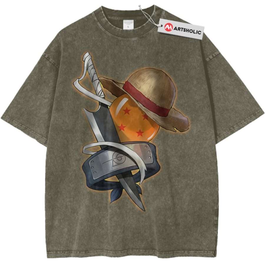 One Piece Shirt, Naruto Shirt, Dragon Ball Z Shirt, Bleach Shirt, Anime Shirt, Vintage T-Shirt One Piece Shirt, Naruto Shirt, Dragon Ball Z Shirt, Bleach Shirt, Anime Shirt, Vintage T-Shirt