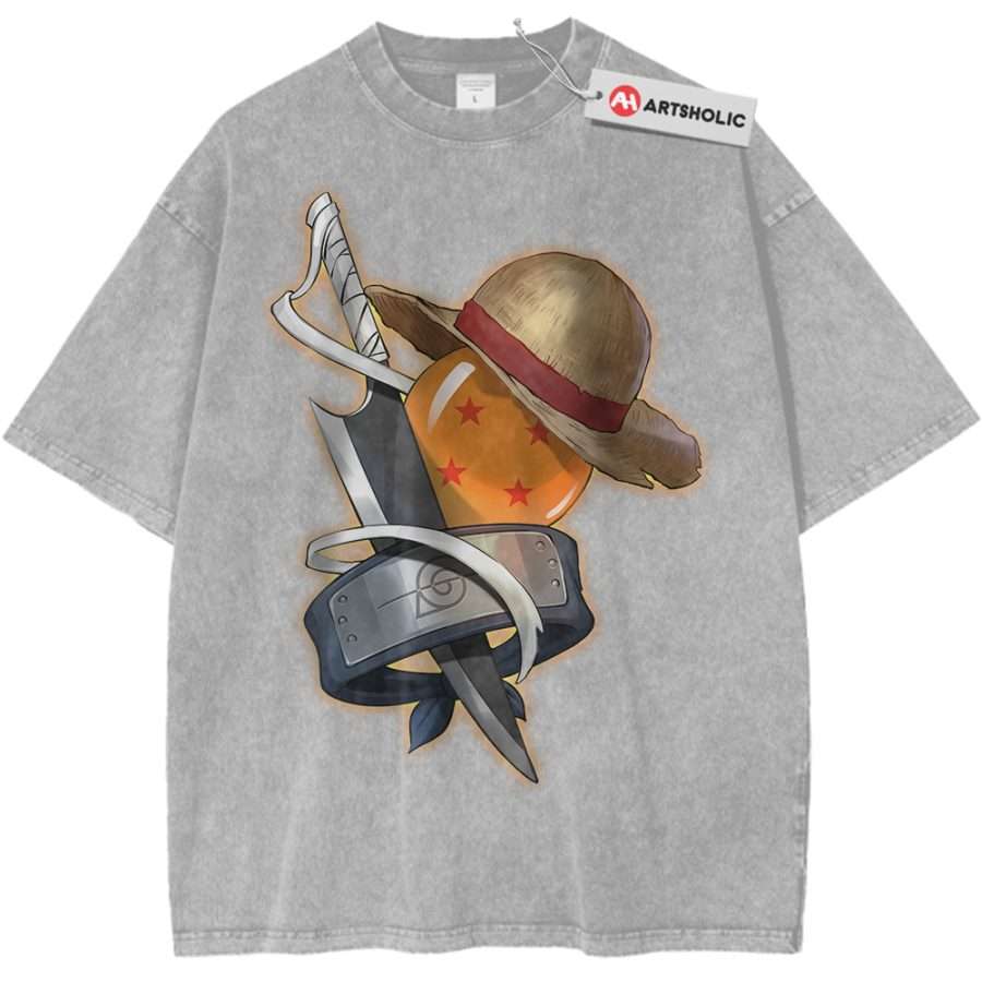 One Piece Shirt, Naruto Shirt, Dragon Ball Z Shirt, Bleach Shirt, Anime Shirt, Vintage T-Shirt One Piece Shirt, Naruto Shirt, Dragon Ball Z Shirt, Bleach Shirt, Anime Shirt, Vintage T-Shirt