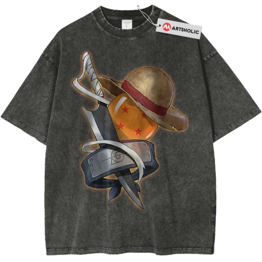One Piece Shirt, Naruto Shirt, Dragon Ball Z Shirt, Bleach Shirt, Anime Shirt, Vintage T-Shirt One Piece Shirt, Naruto Shirt, Dragon Ball Z Shirt, Bleach Shirt, Anime Shirt, Vintage T-Shirt