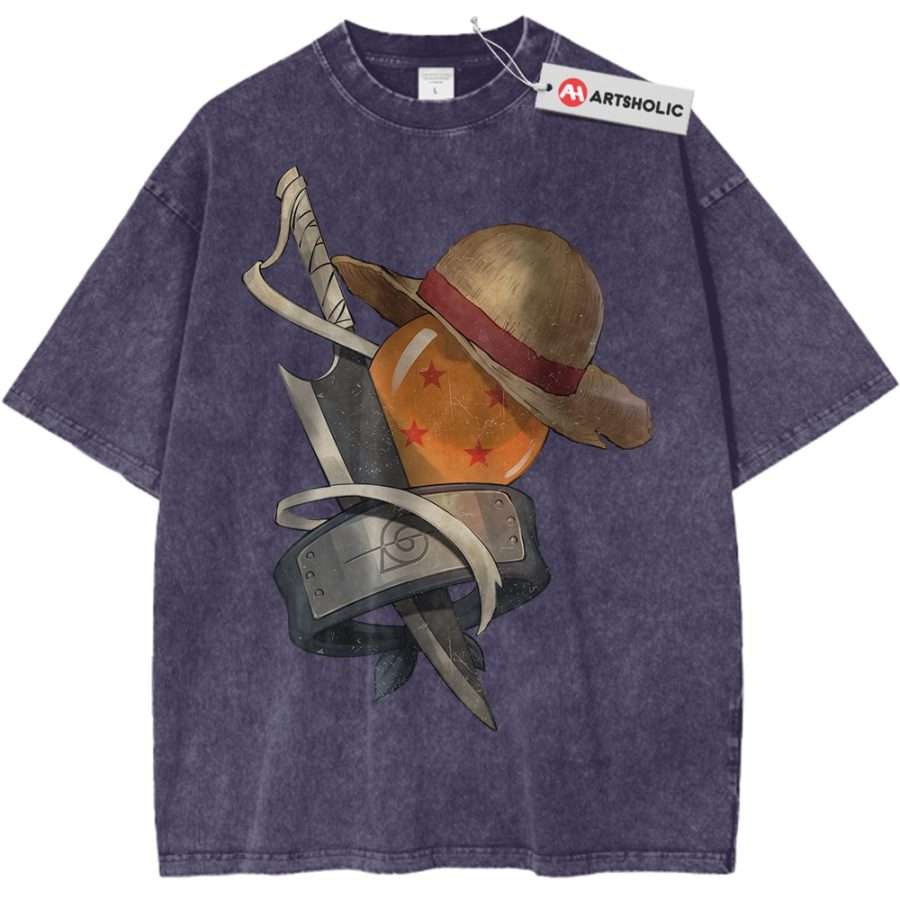 One Piece Shirt, Naruto Shirt, Dragon Ball Z Shirt, Bleach Shirt, Anime Shirt, Vintage T-Shirt One Piece Shirt, Naruto Shirt, Dragon Ball Z Shirt, Bleach Shirt, Anime Shirt, Vintage T-Shirt