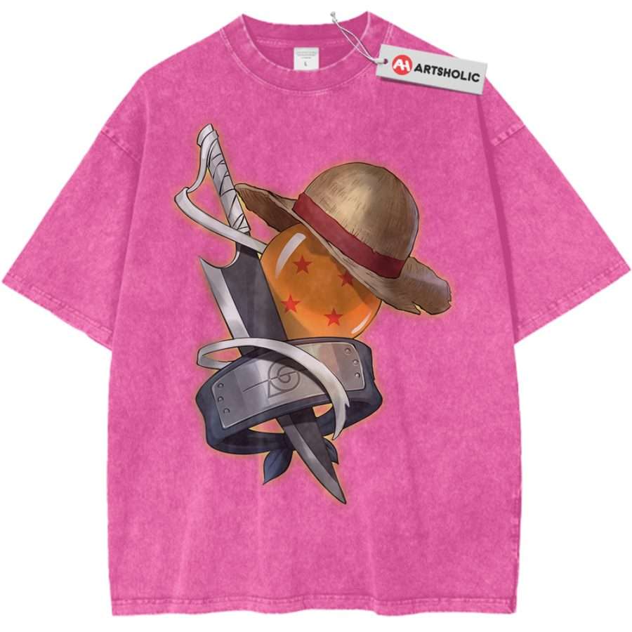 One Piece Shirt, Naruto Shirt, Dragon Ball Z Shirt, Bleach Shirt, Anime Shirt, Vintage T-Shirt One Piece Shirt, Naruto Shirt, Dragon Ball Z Shirt, Bleach Shirt, Anime Shirt, Vintage T-Shirt
