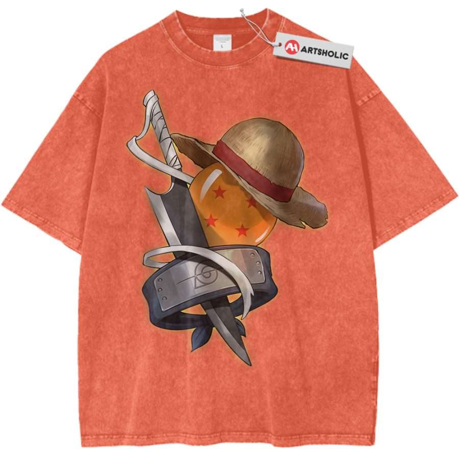 One Piece Shirt, Naruto Shirt, Dragon Ball Z Shirt, Bleach Shirt, Anime Shirt, Vintage T-Shirt One Piece Shirt, Naruto Shirt, Dragon Ball Z Shirt, Bleach Shirt, Anime Shirt, Vintage T-Shirt