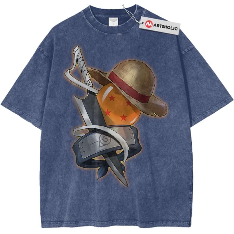 One Piece Shirt, Naruto Shirt, Dragon Ball Z Shirt, Bleach Shirt, Anime Shirt, Vintage T-Shirt One Piece Shirt, Naruto Shirt, Dragon Ball Z Shirt, Bleach Shirt, Anime Shirt, Vintage T-Shirt