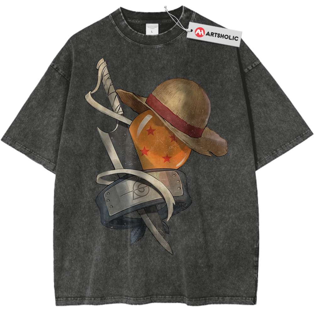 One Piece Shirt, Naruto Shirt, Dragon Ball Z Shirt, Bleach Shirt, Anime Shirt, Vintage T-Shirt One Piece Shirt, Naruto Shirt, Dragon Ball Z Shirt, Bleach Shirt, Anime Shirt, Vintage T-Shirt