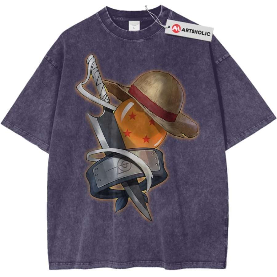 One Piece Shirt, Naruto Shirt, Dragon Ball Z Shirt, Bleach Shirt, Anime Shirt, Vintage T-Shirt One Piece Shirt, Naruto Shirt, Dragon Ball Z Shirt, Bleach Shirt, Anime Shirt, Vintage T-Shirt