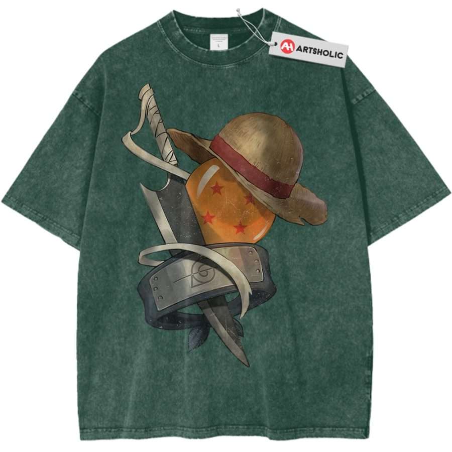 One Piece Shirt, Naruto Shirt, Dragon Ball Z Shirt, Bleach Shirt, Anime Shirt, Vintage T-Shirt One Piece Shirt, Naruto Shirt, Dragon Ball Z Shirt, Bleach Shirt, Anime Shirt, Vintage T-Shirt