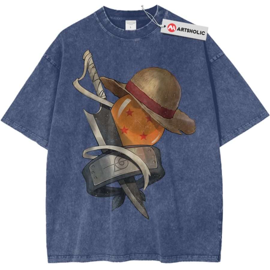 One Piece Shirt, Naruto Shirt, Dragon Ball Z Shirt, Bleach Shirt, Anime Shirt, Vintage T-Shirt One Piece Shirt, Naruto Shirt, Dragon Ball Z Shirt, Bleach Shirt, Anime Shirt, Vintage T-Shirt