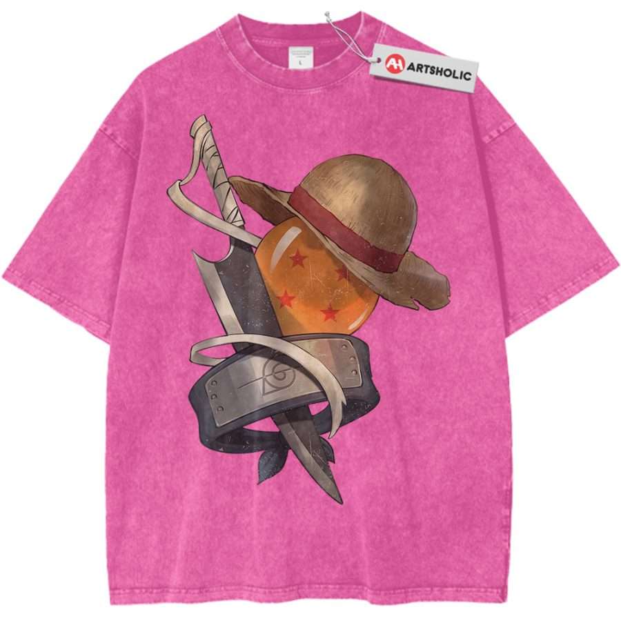 One Piece Shirt, Naruto Shirt, Dragon Ball Z Shirt, Bleach Shirt, Anime Shirt, Vintage T-Shirt One Piece Shirt, Naruto Shirt, Dragon Ball Z Shirt, Bleach Shirt, Anime Shirt, Vintage T-Shirt