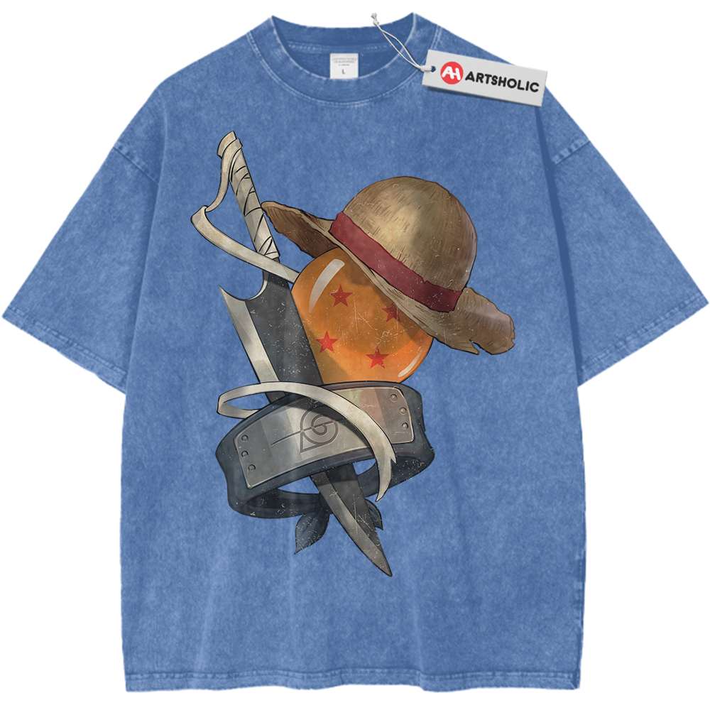 One Piece Shirt, Naruto Shirt, Dragon Ball Z Shirt, Bleach Shirt, Anime Shirt, Vintage T-Shirt One Piece Shirt, Naruto Shirt, Dragon Ball Z Shirt, Bleach Shirt, Anime Shirt, Vintage T-Shirt