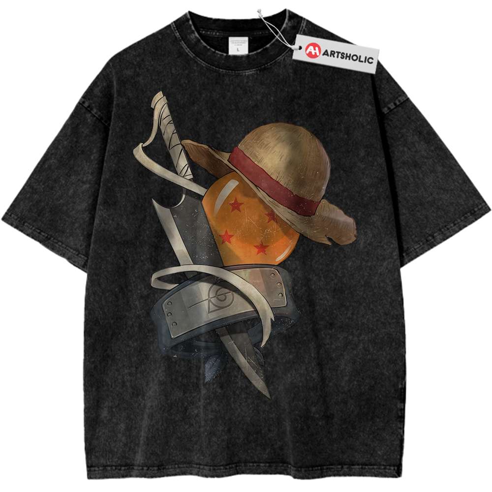 One Piece Shirt, Naruto Shirt, Dragon Ball Z Shirt, Bleach Shirt, Anime Shirt, Vintage T-Shirt One Piece Shirt, Naruto Shirt, Dragon Ball Z Shirt, Bleach Shirt, Anime Shirt, Vintage T-Shirt
