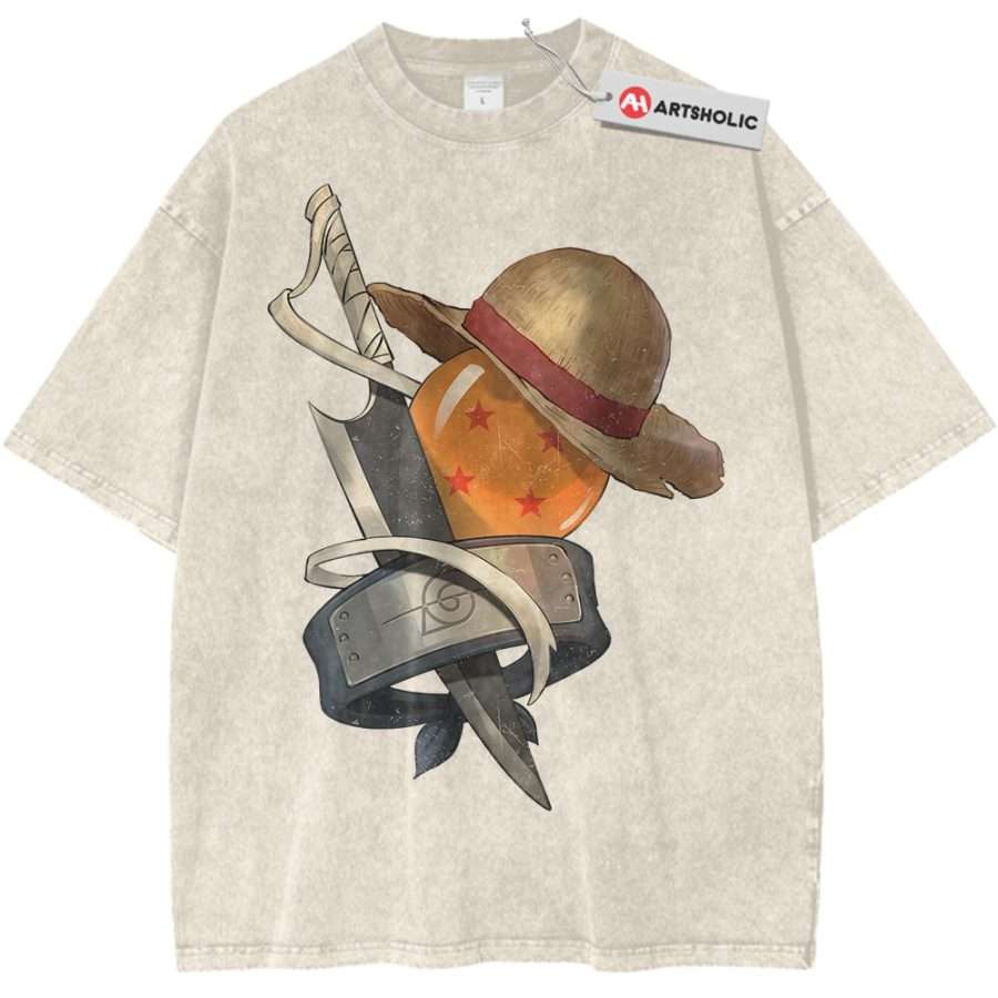One Piece Shirt, Naruto Shirt, Dragon Ball Z Shirt, Bleach Shirt, Anime Shirt, Vintage T-Shirt One Piece Shirt, Naruto Shirt, Dragon Ball Z Shirt, Bleach Shirt, Anime Shirt, Vintage T-Shirt