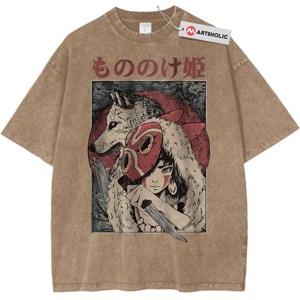 Princess Mononoke Shirt, Studio Ghibli Shirt, Anime Shirt, Vintage T-Shirt Princess Mononoke Shirt, Studio Ghibli Shirt, Anime Shirt, Vintage T-Shirt
